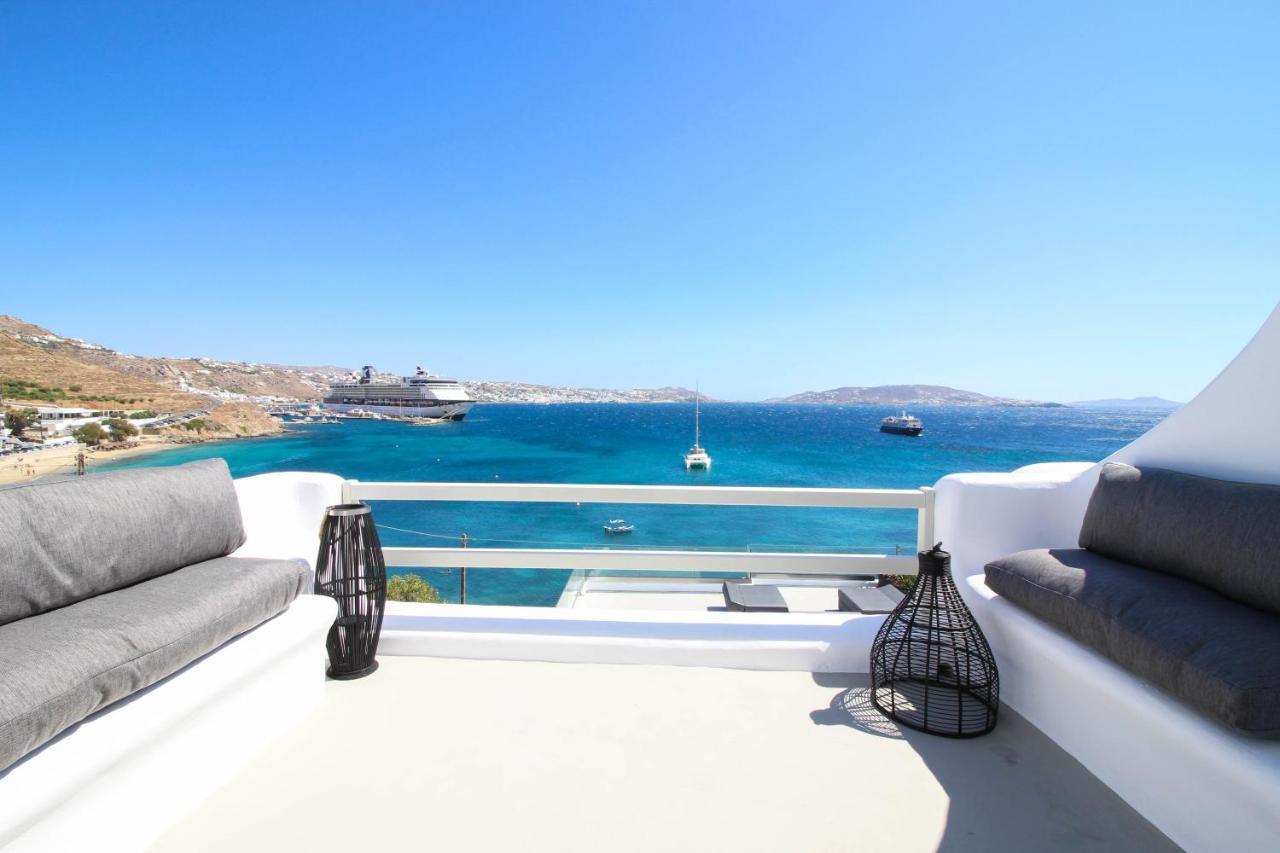 Вилла Obsession Mykonos Агиос-Стефанос Экстерьер фото